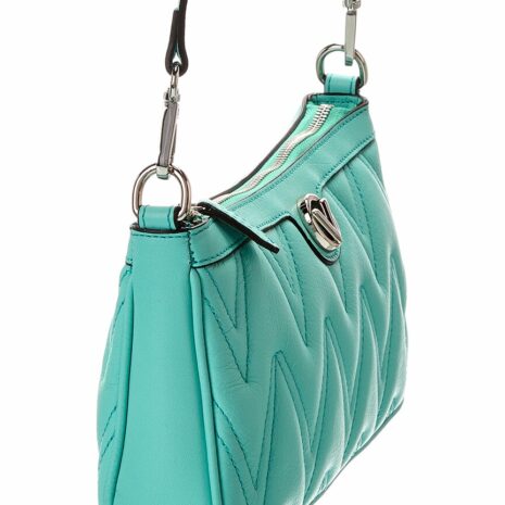Valentino By Mario Valentino Jeanette Diamond Leather Shoulder Bag