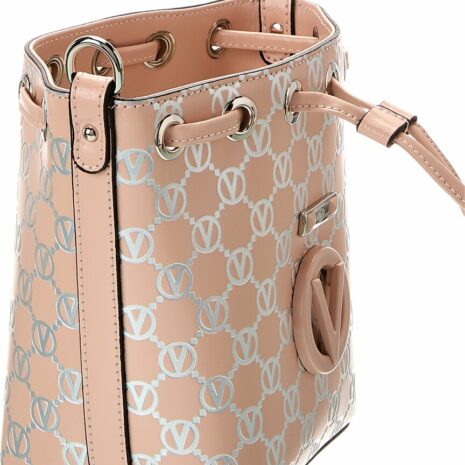 Valentino By Mario Valentino Jules Monogram Leather Bucket Bag