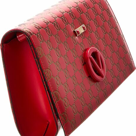 Valentino By Mario Valentino Lena Monogram Leather Shoulder Bag