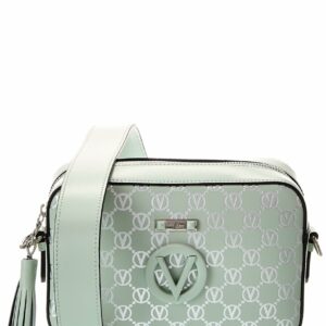 Valentino By Mario Valentino Babette Monogram Leather Crossbody ONE SIZE Green