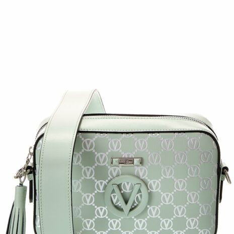Valentino By Mario Valentino Babette Monogram Leather Crossbody ONE SIZE Green