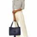 Valentino By Mario Valentino Ollie Dollaro Monogram Leather Tote