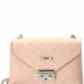 Valentino By Mario Valentino Isabelle Dollaro Monogram Leather Crossbody ONE SIZE Pink