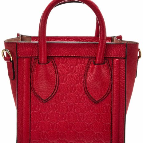 Valentino By Mario Valentino Eva Dollaro Monogram Leather Tote