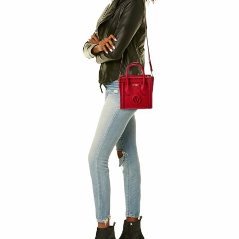 Valentino By Mario Valentino Eva Dollaro Monogram Leather Tote
