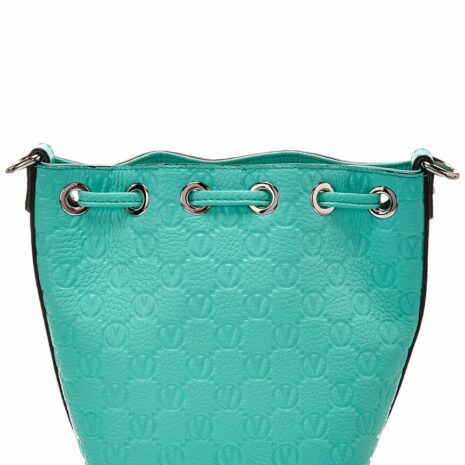 Valentino By Mario Valentino Jules Dollaro Monogram Leather Bucket Bag
