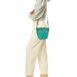 Valentino By Mario Valentino Jules Dollaro Monogram Leather Bucket Bag