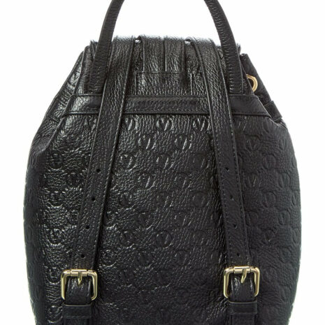 Valentino By Mario Valentino Abraham Dollaro Monogram Leather Backpack