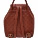 Valentino By Mario Valentino Abraham Dollaro Monogram Leather Backpack