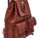 Valentino By Mario Valentino Abraham Dollaro Monogram Leather Backpack