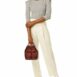 Valentino By Mario Valentino Abraham Dollaro Monogram Leather Backpack