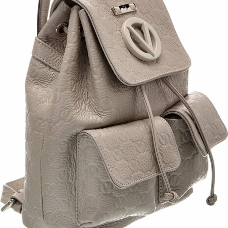 Valentino By Mario Valentino Abraham Dollaro Monogram Leather Backpack