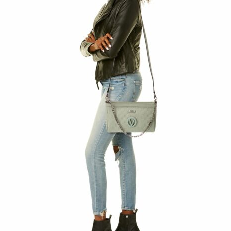 Valentino By Mario Valentino Celia Dollaro Monogram Leather Satchel