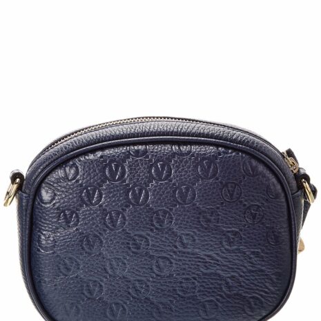Valentino By Mario Valentino Nina Dollaro Monogram Leather Crossbody