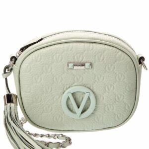 Valentino By Mario Valentino Nina Dollaro Monogram Leather Crossbody ONE SIZE Green