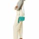Valentino By Mario Valentino Nina Dollaro Monogram Leather Crossbody