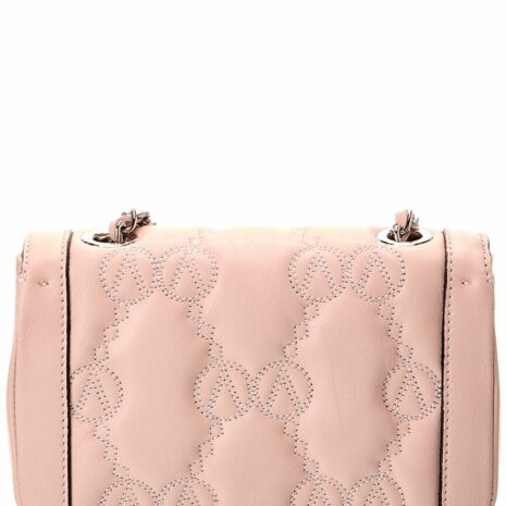 Valentino By Mario Valentino Lady Monogram Leather Shoulder Bag