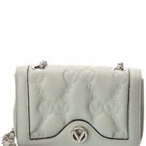 Valentino By Mario Valentino Lady Monogram Leather Shoulder Bag ONE SIZE Green