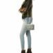 Valentino By Mario Valentino Lady Monogram Leather Shoulder Bag