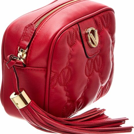 Valentino By Mario Valentino Amel Monogram Leather Crossbody