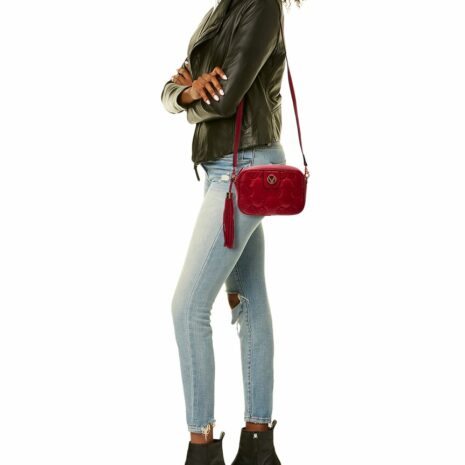 Valentino By Mario Valentino Amel Monogram Leather Crossbody