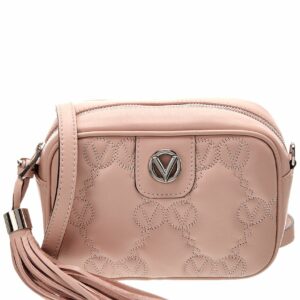Valentino By Mario Valentino Amel Monogram Leather Crossbody ONE SIZE Pink