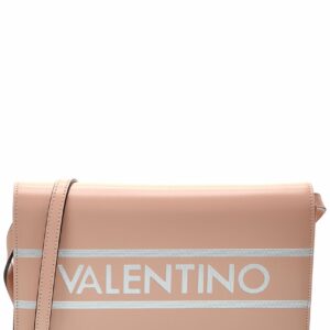 Valentino By Mario Valentino Lena Lavoro Leather Shoulder Bag ONE SIZE Pink