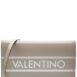 Valentino By Mario Valentino Lena Lavoro Leather Shoulder Bag ONE SIZE Grey Multi