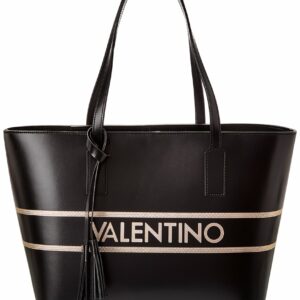 Valentino By Mario Valentino Soho Lavoro Leather Tote ONE SIZE Black
