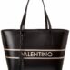 Valentino By Mario Valentino Soho Lavoro Leather Tote ONE SIZE Black