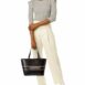 Valentino By Mario Valentino Soho Lavoro Leather Tote