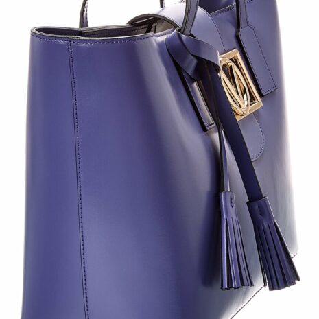 Valentino By Mario Valentino Marion Super V Leather Tote
