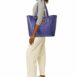 Valentino By Mario Valentino Marion Super V Leather Tote