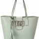 Valentino By Mario Valentino Marion Super V Leather Tote ONE SIZE Green