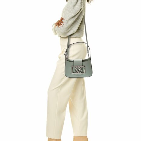 Valentino By Mario Valentino Kai Super V Leather Crossbody