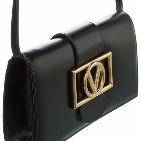 Valentino By Mario Valentino Cady Super V Leather Shoulder Bag