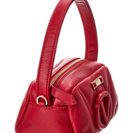 Valentino By Mario Valentino Tinette Diamond Leather Shoulder Bag