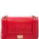 Valentino By Mario Valentino Alice Embossed Leather Shoulder Bag ONE SIZE Red