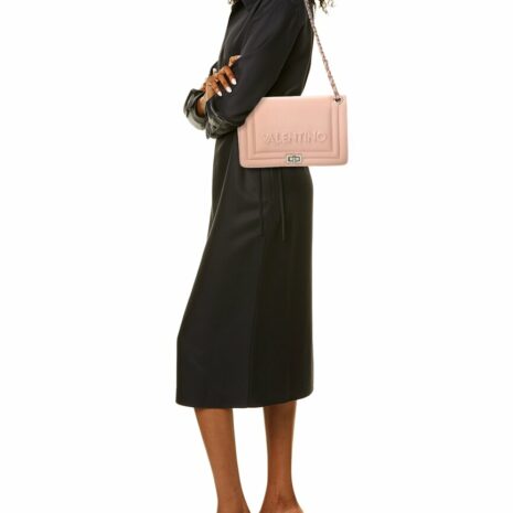 Valentino By Mario Valentino Alice Embossed Leather Shoulder Bag