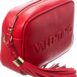 Valentino By Mario Valentino Mia Embossed Leather Crossbody