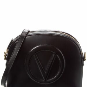 Valentino By Mario Valentino Diana Broderie Leather Crossbody ONE SIZE Black