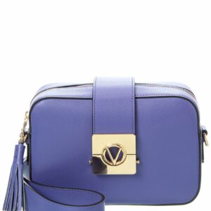 Valentino By Mario Valentino Babette Bonbonniere Leather Crossbody ONE SIZE Blue