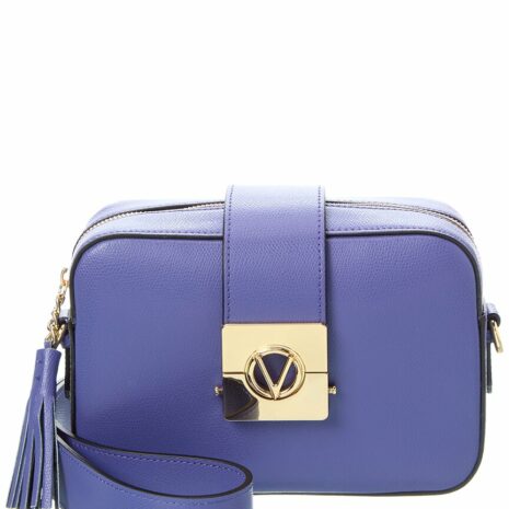 Valentino By Mario Valentino Babette Bonbonniere Leather Crossbody ONE SIZE Blue