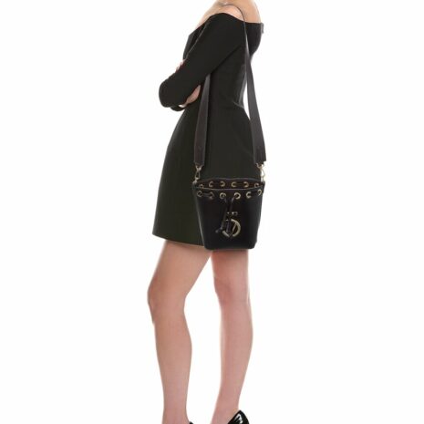 Valentino By Mario Valentino Jules Bonbonniere Leather Bucket Bag