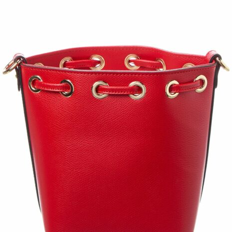 Valentino By Mario Valentino Jules Bonbonniere Leather Bucket Bag
