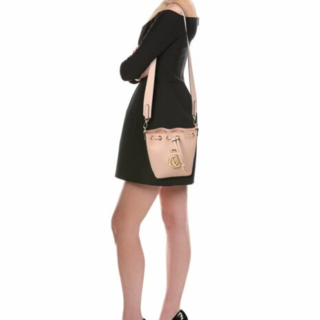 Valentino By Mario Valentino Jules Bonbonniere Leather Bucket Bag