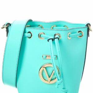 Valentino By Mario Valentino Jules Bonbonniere Leather Bucket Bag ONE SIZE Green