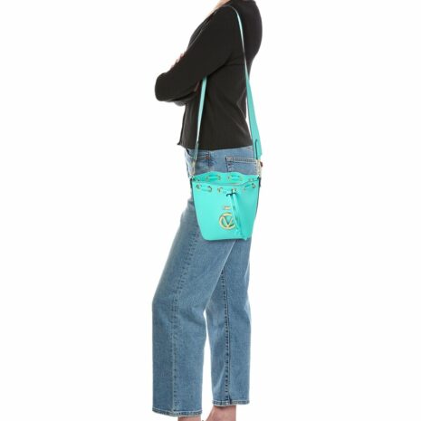 Valentino By Mario Valentino Jules Bonbonniere Leather Bucket Bag
