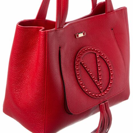 Valentino By Mario Valentino Estelle Rock Leather Tote