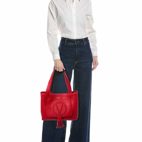 Valentino By Mario Valentino Estelle Rock Leather Tote